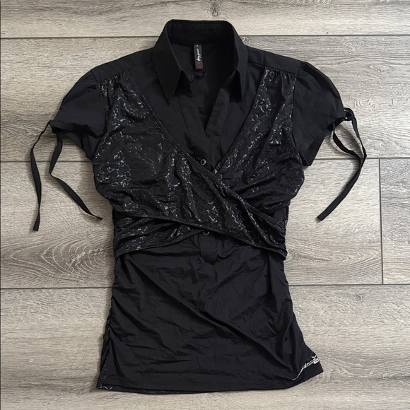 Foxy jeans Y2K style top medium new with tags - Picture 1 of 6